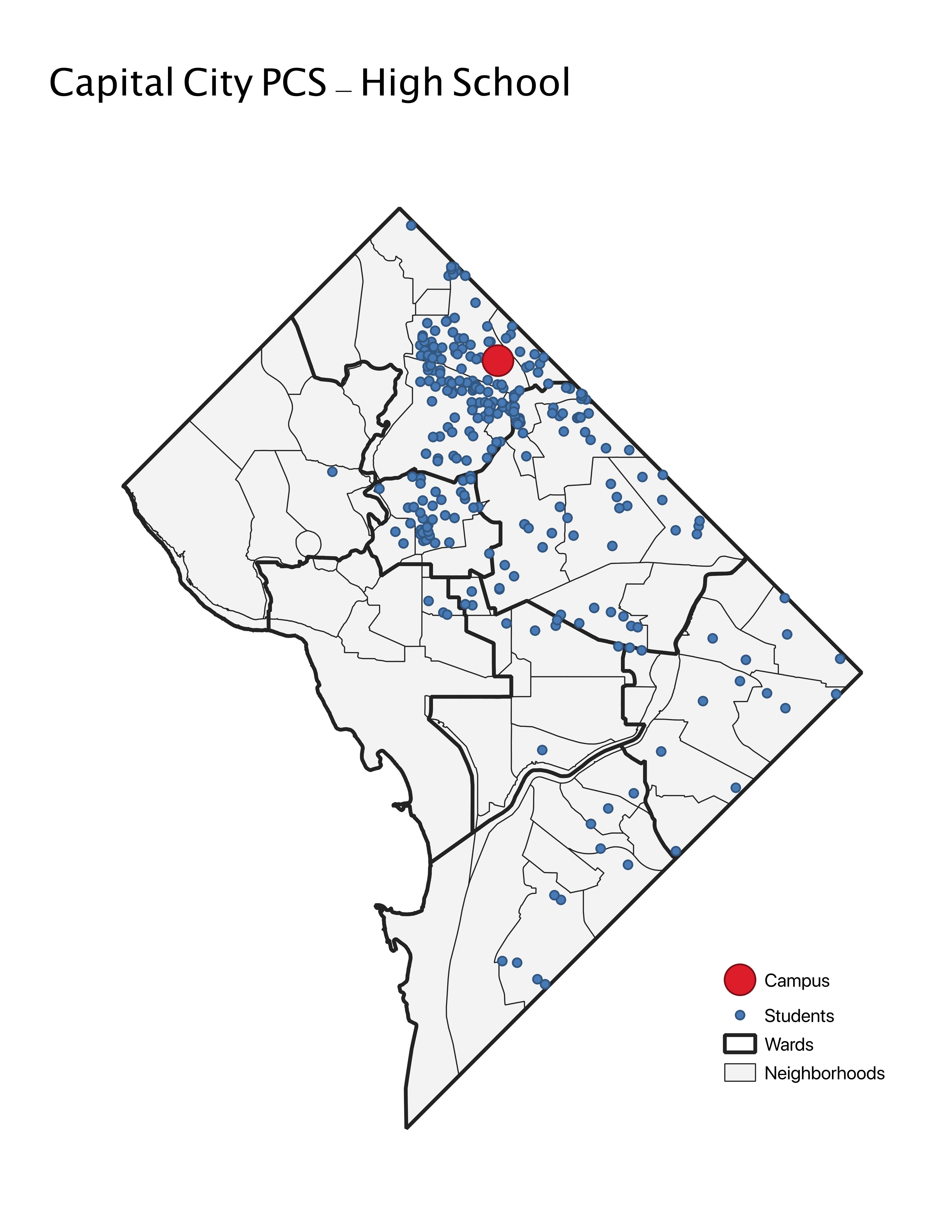 Capital City PCS - High School 2019 Student Location Map.jpeg