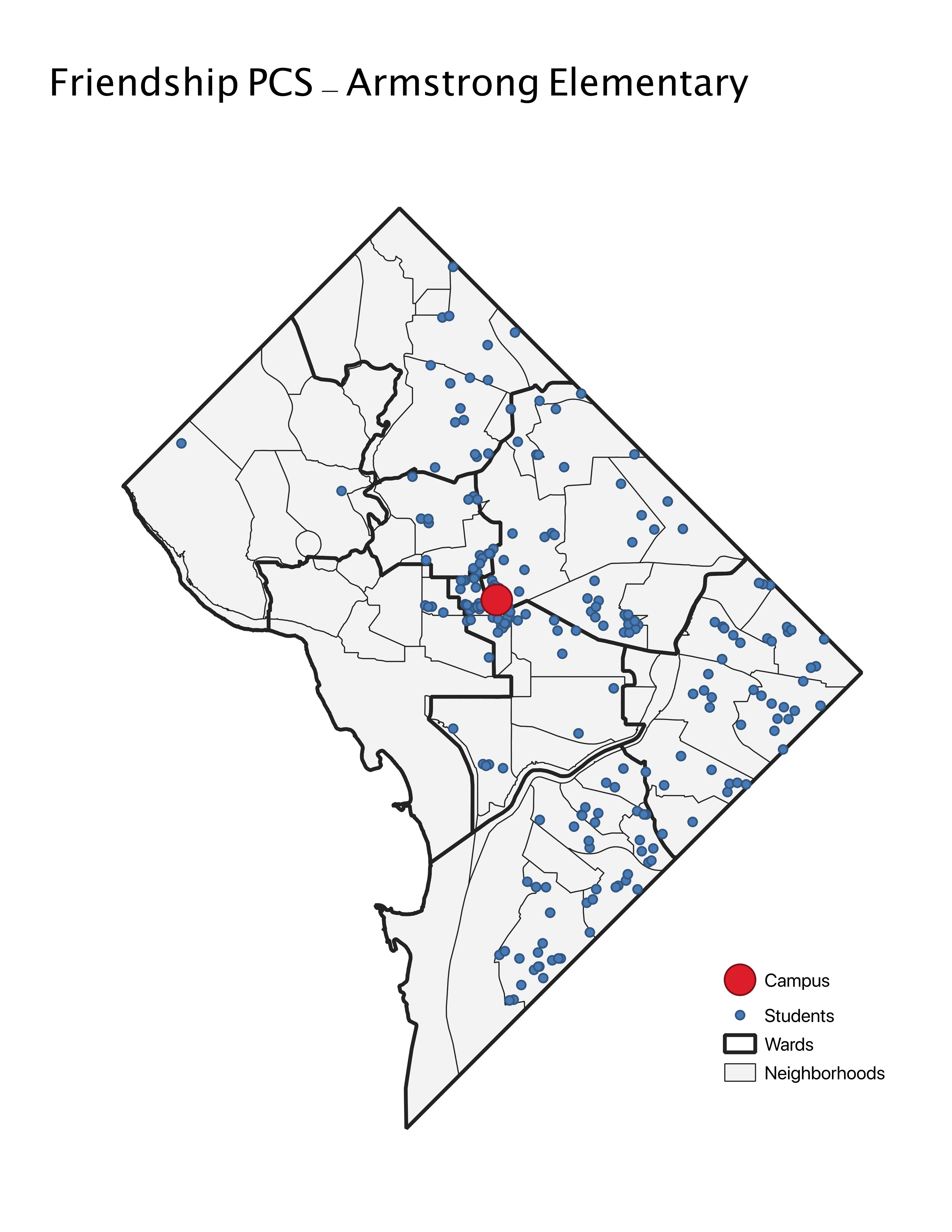 Friendship PCS - Armstrong Elementary 2019 Student Location Map.jpeg