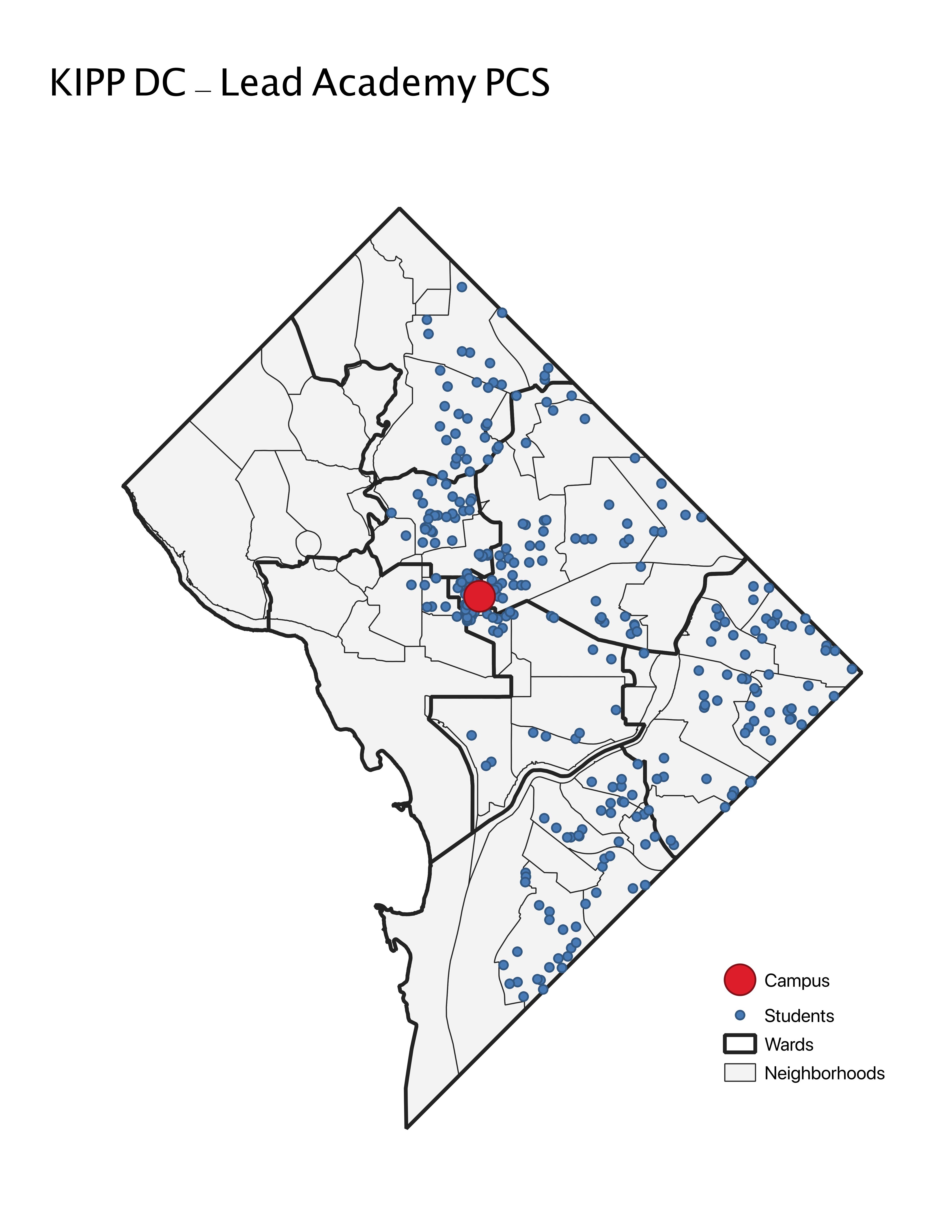 KIPP DC - Lead Academy PCS 2019 Student Location Map.jpeg