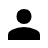 a gray icon of a person with no features